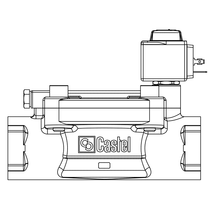 常閉工業(yè)用電磁閥1142/012A6,FPT內螺紋直接頭